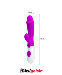 Snappy 30 Fonksiyonlu Klitoris Uyarıcılı Vibratör