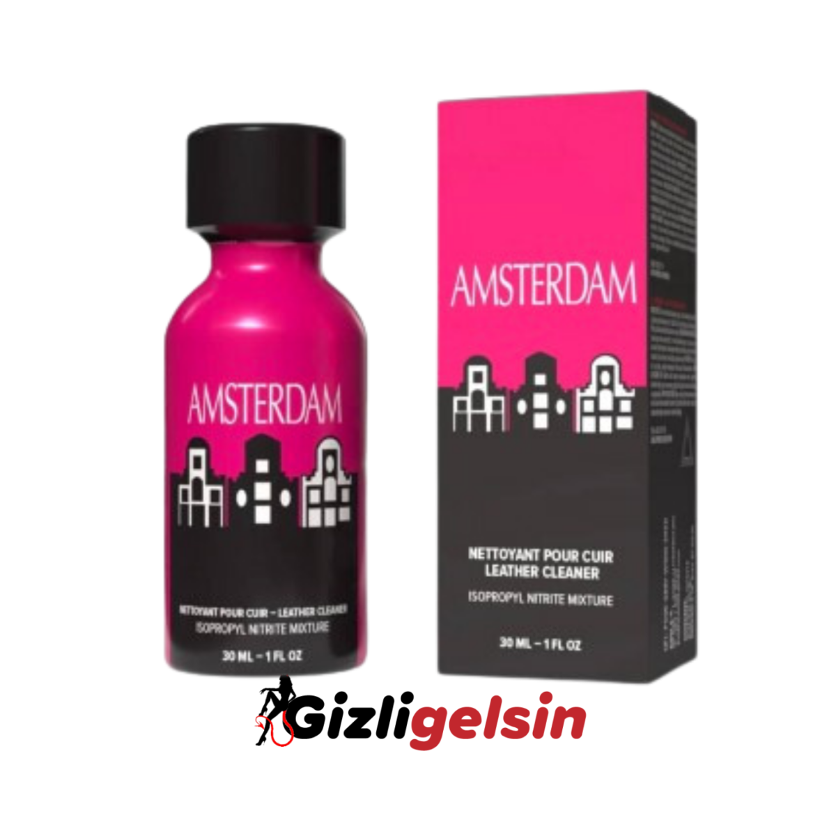 Poppers Amsterdam Pink 30 Ml Gizligelsin