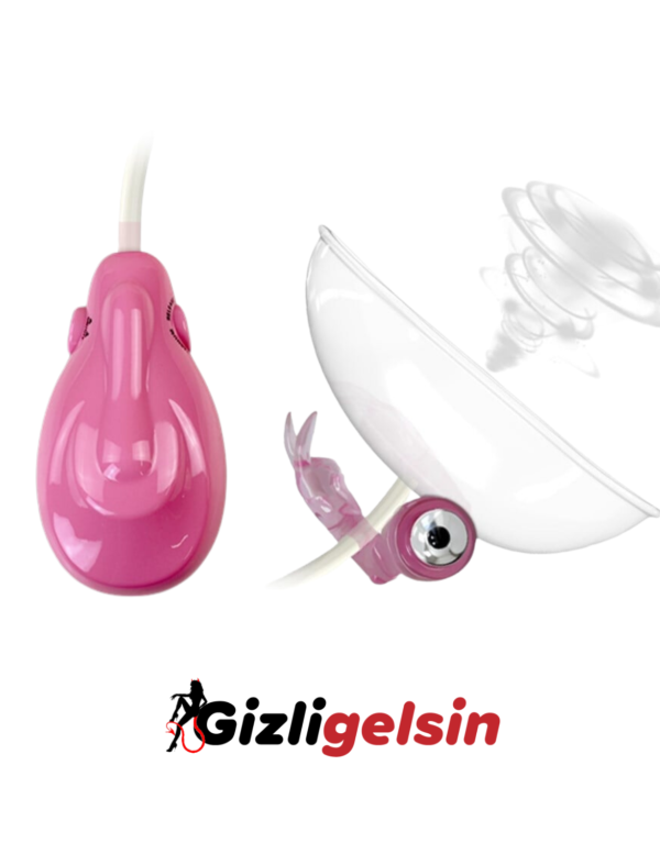 Titreşimli Klitoral Vakum Pompası - gizligelsin