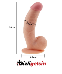 Love Clone 20 cm Realistik Dildo Penis - gizligelsin